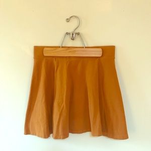 Forever 21 orange mini skirt